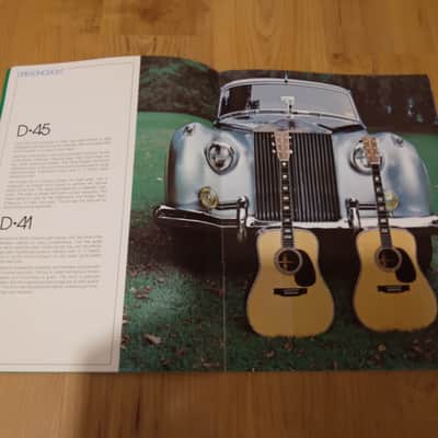 Vintage 1972 Martin Guitar Full Line, Full Color Catalog! Rare, Original Case Candy, Paperwork! image 3