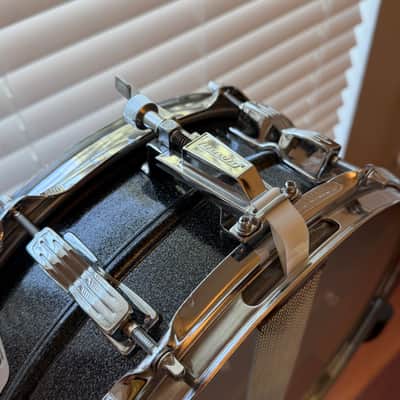Ludwig Black Galaxy Acrolite LM404 5x14" Snare Drum image 14