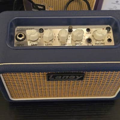 Laney Lionheart MN-ST-L 2-Channel 2x3-Watt Mini Guitar Combo 2020 - Blue image 2