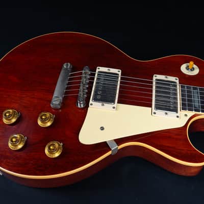 Gibson 1957 Les Paul Standard Mahogany Top Ultra Light aged - Medium Cherry image 10