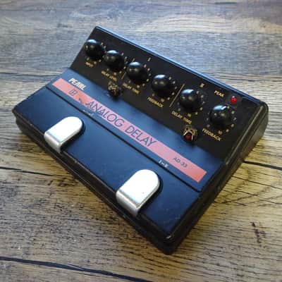 Pearl AD-33 Analog Delay 1980s Vintage Made In Japan MIJ *Needs Service image 2