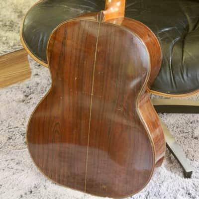 Unknown Flamenco guitar Brazilian Rosewood sides and back 1930s image 4