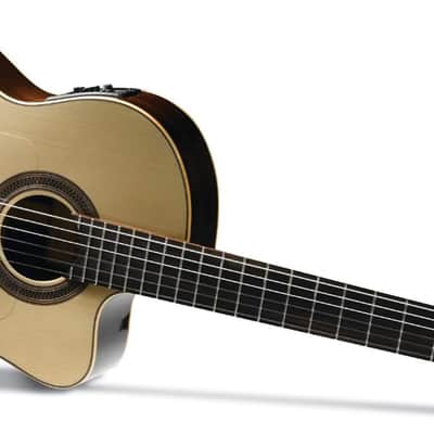 Studio Negra Cutaway Flamenco Acoustic-Electric Nylon String Guitar image 2