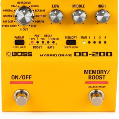 Boss OD-200 Hybrid Drive Pedal image 2