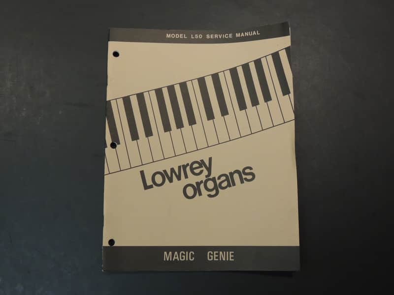 Lowrey Model L50 Service Manual