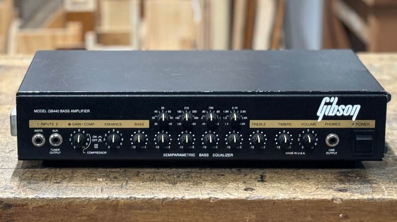 1980s Gibson GB-440 bass head - Thunderfunk predecessor image 1