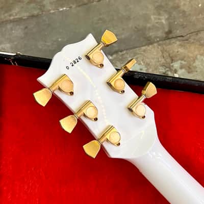 Greco EGW-700 Mint Collection c 1990 - White original vintage MIJ Japan fujigen Les paul studio custom Singlecut image 8