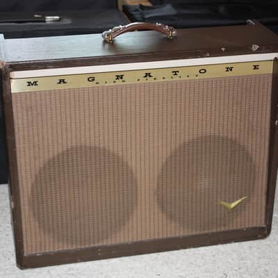 1959 Magnatone Custom 260 35-Watt 2x12" Guitar Combo image 2