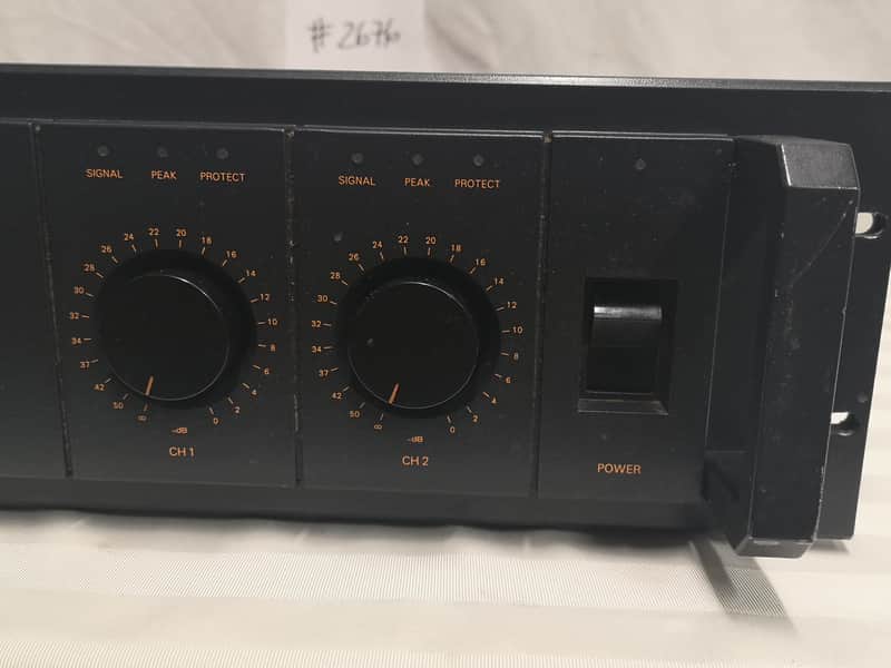 TOA P150D Professional Power Amplifier #2676 Good Used Working