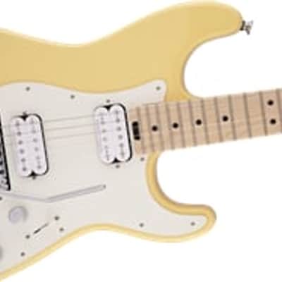 Charvel Pro-Mod So-Cal Style 1 HH FR M, Maple Fingerboard, Vintage White-MC219243 image 5
