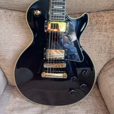 Epiphone Bjorn Gelotte Signature "Jotun" Les Paul Custom 2016 - 2019 - Ebony image 8