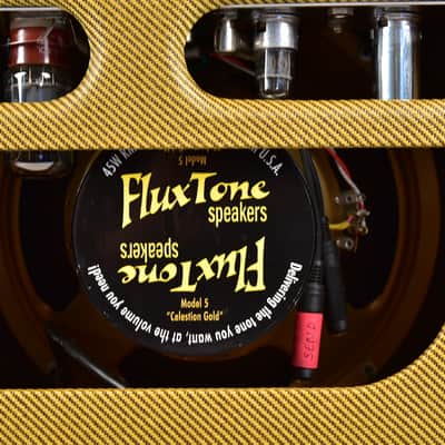 D.A.W. High power Tweed DeLuxe, FluxTone Gold Equipped + Verb image 6