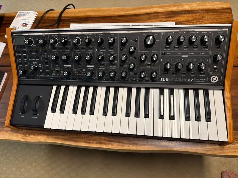 Moog Subsequent 37 Analog Synth 2017 - Present Black image 1