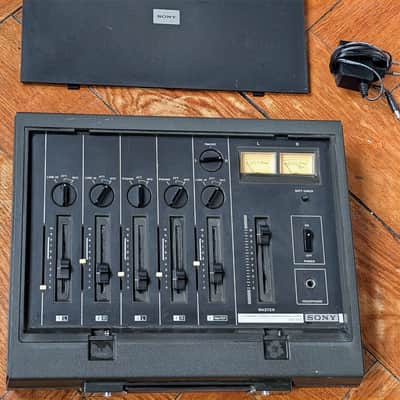 Vintage Sony MX510 Mixer - discrete & transformer balanced - fun box! - Plug & Play with PSU image 3