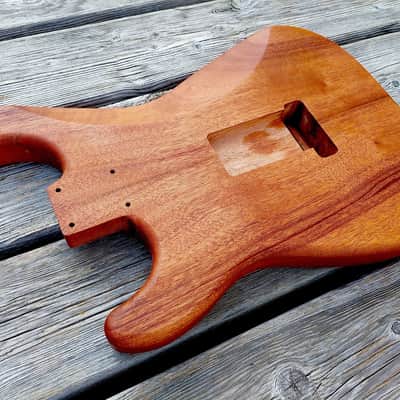 Stratocaster  Thinline body, mahogany image 8