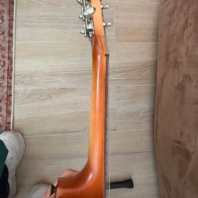 Rare German Brüko 6-String Guitalele / Guitar Ukulele – Handmade – Includes Original Green Canvas Bag image 5