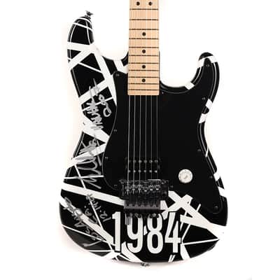 EVH Art Series Stratocaster pickguard assembly Humbucker Original Unused Early Version image 10
