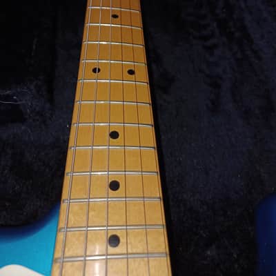 Squier  Stratocaster  1987 Korea by Young Chan - Lake placid blue image 7