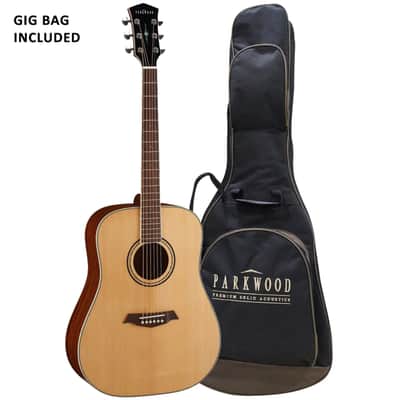 Parkwood S61 Dreadnought Body Acoustic Guitar - Natural image 5