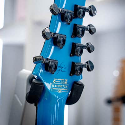 Schecter Keith Merrow Signature KM-7 FR S Sustainiac 2015 - 2016 - Lambo Blue image 7