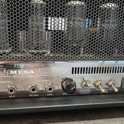 Mesa-Boogie Stiletto Deuce EL-34 100w - 50w Two 2 Channel Guitar Amplifier 100 Watt and 50 Watt Tube Rectifier Amp Head Marshall JMP JCM sound image 13