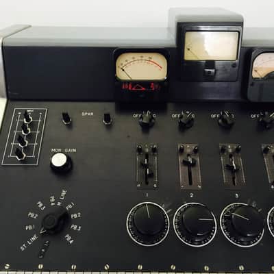 1950's Custom Langevin Tube Console with 4 Langevin 251A Equalizers and 4 Altec 428B tube preamps image 5