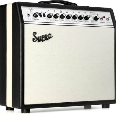 Supro Airwave 25-watt 1 x 12-inch Tube Combo Amp - Black Tolex image 2