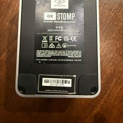 Universal Audio OX Stomp Dynamic Speaker Emulator 2023 - Present - Silver image 2