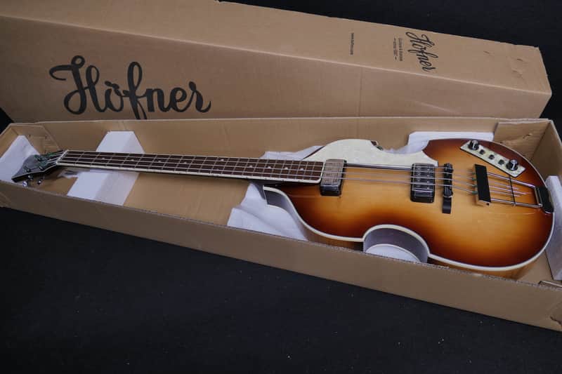 B STOCK Hofner HCT-500/1-SB Contemporary Series VIOLIN Beatle Bass Brown Sunburst Vintage Look.. image 1