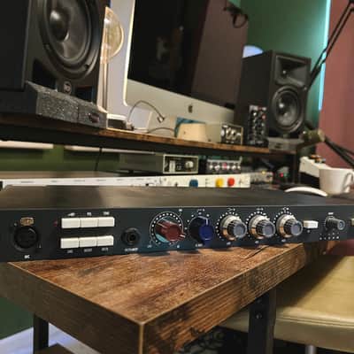 Warm Audio WA73-EQ 1-Channel British Microphone Preamp / EQ 2018 - Present - RAF Blue Gray image 1