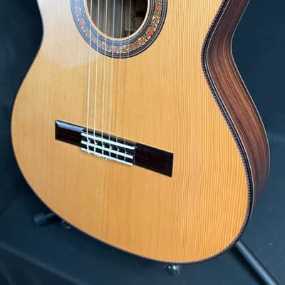 Alvarez Yairi CYM75 Concert Classical Acoustic Guitar Gloss Natural Finish w/ OHSC image 4