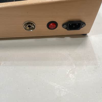 Oak/Mahogany Custom Wood Pedalboard image 3