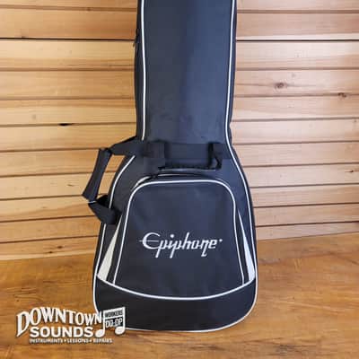 Epiphone Les Paul Standard 60s Figured with Epiphone Premium Gig Bag - Ebony image 8