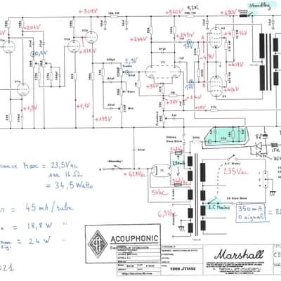 Marshall JTM45/  jtm 45  Replica - 1963 - image 21