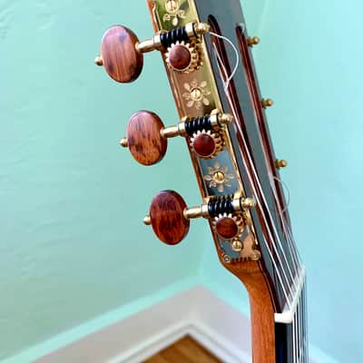 2025 Stephen Eden Classical/Flamenco Guitar, Santos Hernandez Model image 7
