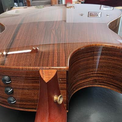 Taylor GS Custom Shop Grand Symphony 1 of 1 Tree Inlay Flame Hawaiian KOA and Hand Select Rosewood Masterbuilt Master Built Presentation American BTO Built-to-Order USA Acoustic-Electric Guitar image 8