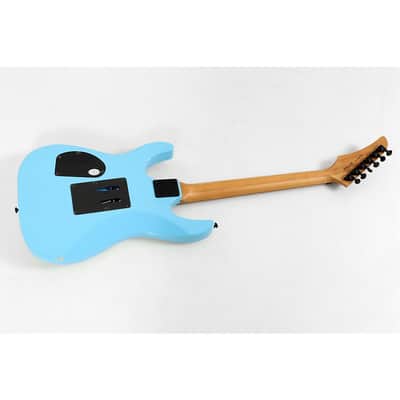 Dean MD 24 Roasted Maple with Floyd Electric Guitar Regular Vintage Blue image 2