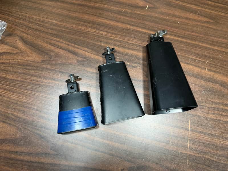 3 Pack - Afro Salida Cowbells - 4” - 6.5” - 8” image 1