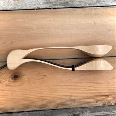 VARIUM - Electric Musical Spoons - Altered Héritage Large Wooden ‘Boite-a-Bois’- Piezo Percussion Instrument - 1/4” Jack image 5