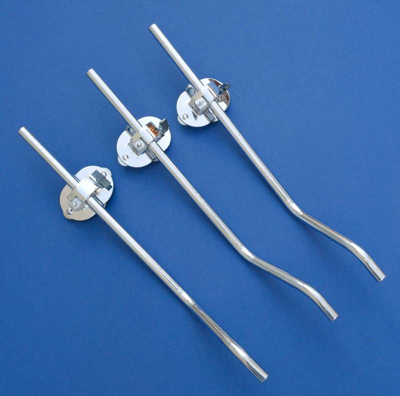 Rogers Memrilock Floor Tom Legs + Brackets Set Of 3 Big R XP8 image 1