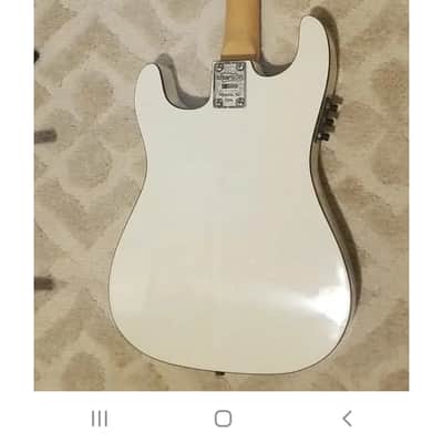 Autographed Davy Jones & Weird Al Yankovic Kramer  Ferrington Acoustic/Electric -1990's - White image 7