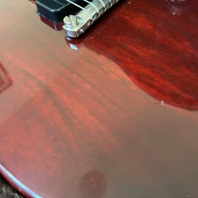 2017 Gibson Custom Shop Les Paul Special Dark Cherry VOS M2M The Tonal Little Brother of John Lennon's Junior Neil Young's Old Black or Robby Krieger's LA Woman image 13