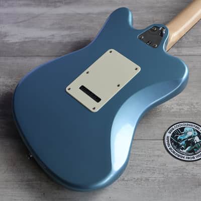 2020 Squier Paranormal Super-Sonic Offset (Ice Blue Metallic) image 7