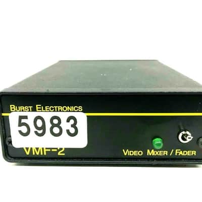 BURST ELECTRONICS VMF-2 VIDEO MIXER/FADER #5983 (ONE) image 1