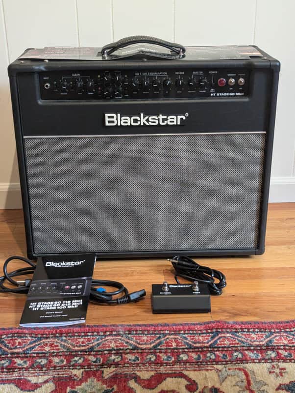 Blackstar HT Venue Series Stage 60 MkII 60-Watt 1x12" Tube Guitar Combo 2017 - 2023 - Black image 1