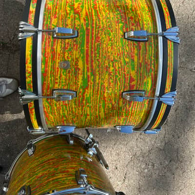 Ludwig Classic Maple Fab Kit - Citrus Mod image 4