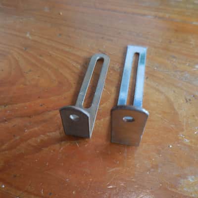 Harmony Kay Pickguard brackets 1950's - 1960's Pair Original Brackets image 1