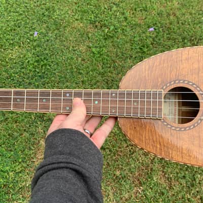 Tony Graziano Koa Pineapple Tenor Ukulele image 8