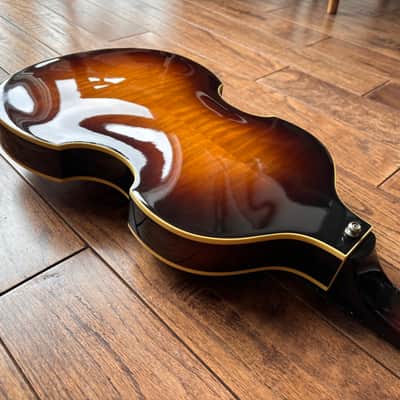 1988 Greco VB-650 Violin Bass Beatles McCartney Black TapeWound MIJ Fujigen Japan image 13
