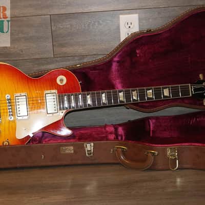 2007 Gibson Custom Shop Les Paul 1958 Reissue Aged Chambered body with OHSC / Video Tour image 5